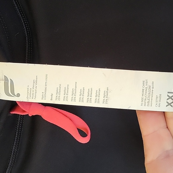 Fabletics Motion365 High Rise Paneled Leggings SZ XXL - Picture 5 of 8
